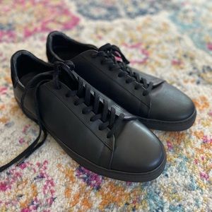 AllSaints Men’s Black Dressy Trainers
